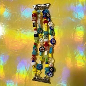 Colorful Beaded Watch Band